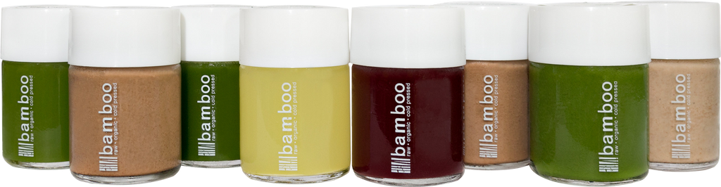 Mini Bottles Juice Kit | Bamboo Juices | Raw, Organic, Cold Pressed, Cleanse
